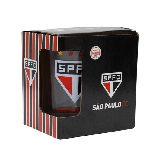 Caneca De Vidro Gigante 660ml - São Paulo SPFC
