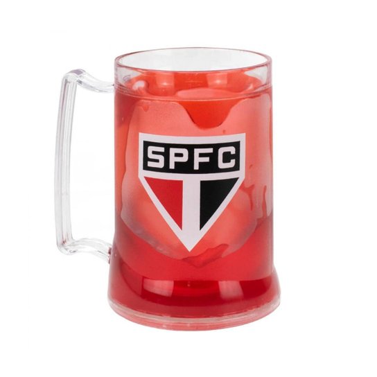 Caneca Gel Isolante Térmico 400ml - São Paulo SPFC