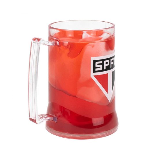 Caneca Gel Isolante Térmico 400ml - São Paulo SPFC