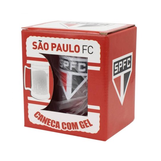 Caneca Gel Isolante Térmico 400ml - São Paulo SPFC
