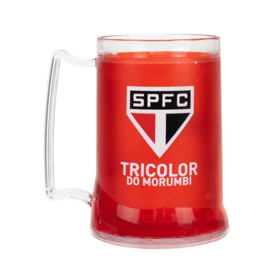 Caneca Gel Isolante Térmico 400ml - São Paulo SPFC