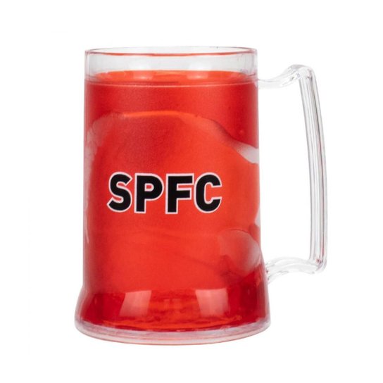 Caneca Gel Isolante Térmico 400ml - São Paulo SPFC
