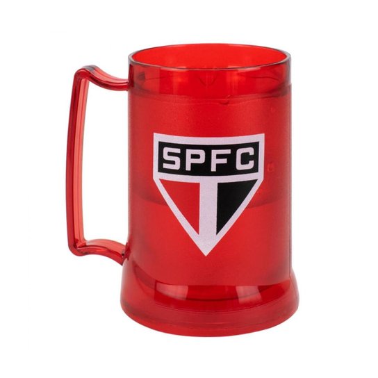 Caneca Gel Isolante Térmico 400ml - São Paulo SPFC