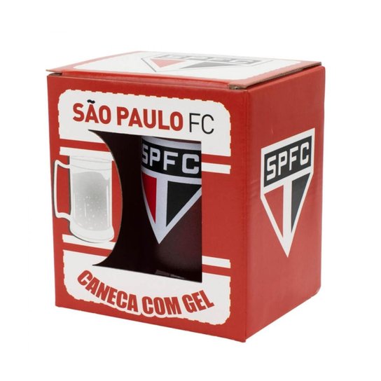 Caneca Gel Isolante Térmico 400ml - São Paulo SPFC