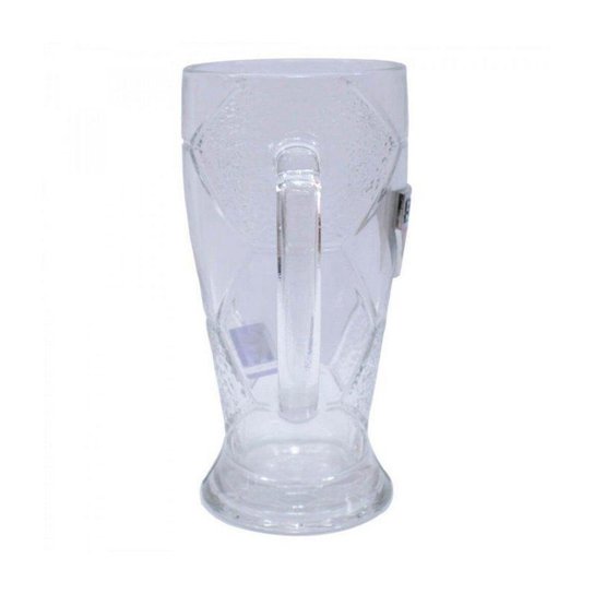 Caneca Vidro Bola Futebol 630ml São Paulo SPFC