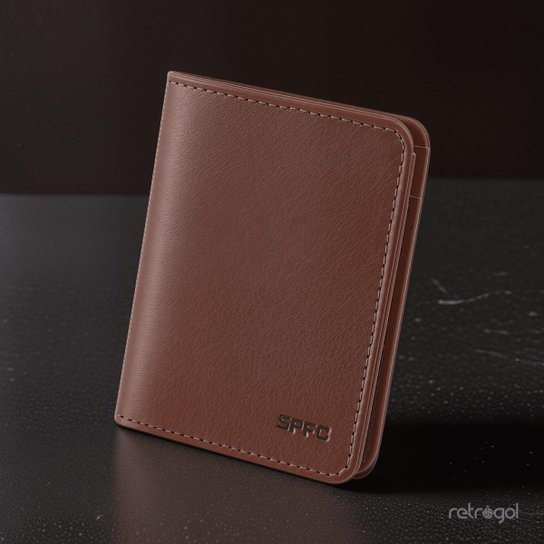 Carteira de Couro São Paulo 1992 Café