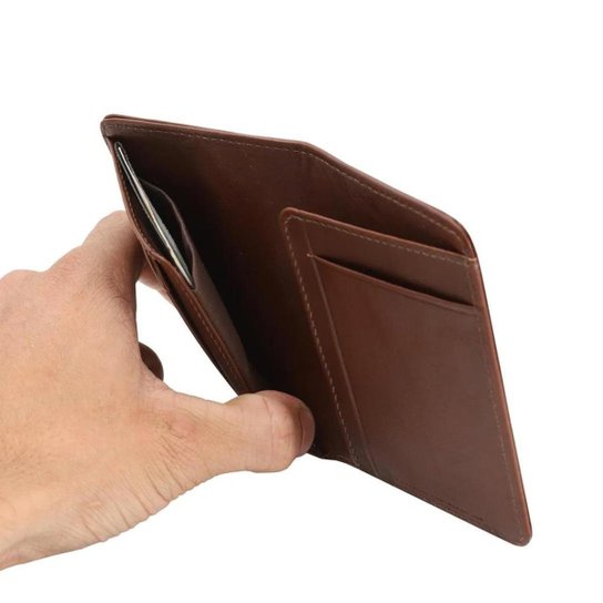 Carteira de Couro São Paulo 1992 Café