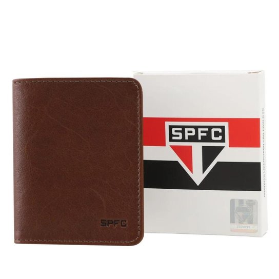 Carteira de Couro São Paulo 1992 Café