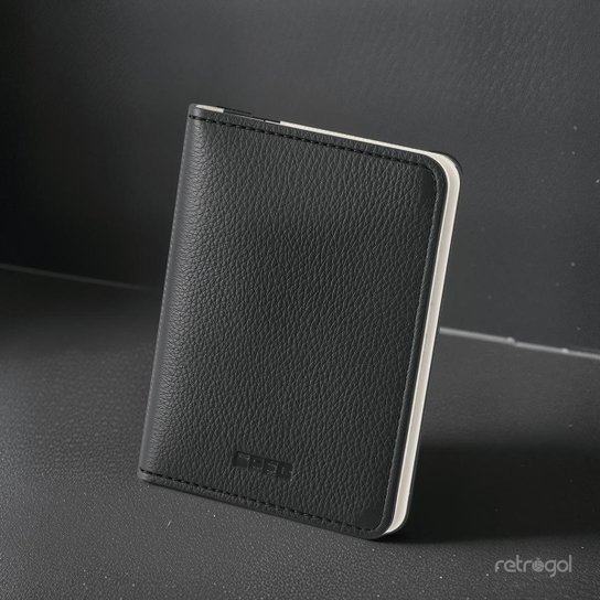 Carteira de Couro São Paulo 2005 Preto