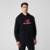 Casaco Com Capuz Athletics Logo Masculino - Preto