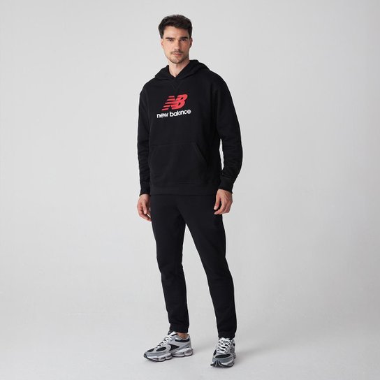 Casaco Com Capuz Athletics Logo Masculino