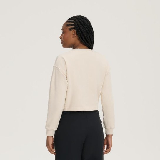 Casaco Cropped Athletics Small Logo Feminino