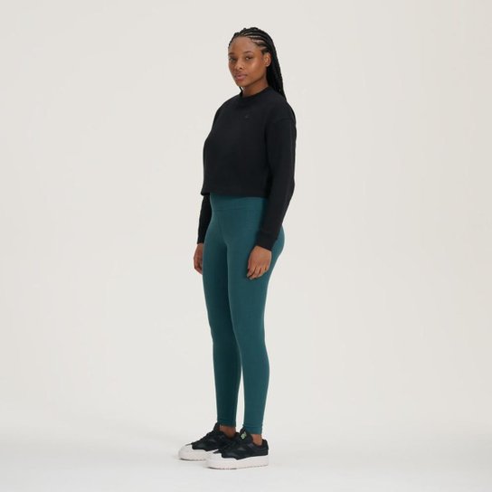 Casaco Cropped Athletics Small Logo Feminino