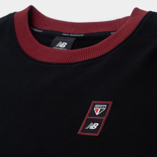 Casaco Cropped São Paulo 25/26 New Balance Feminino