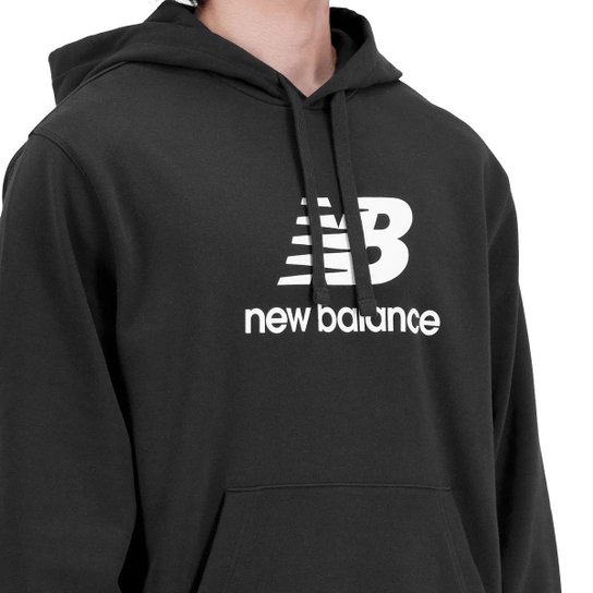 Casaco Moletom Capuz New Balance Essentials Basic Masculino