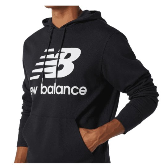 Casaco Moletom Capuz New Balance Essentials Basic Masculino