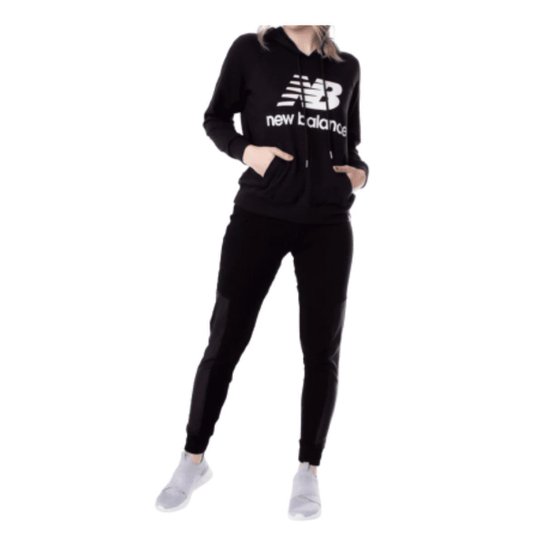 Casaco Moletom com Capuz New Balance Essentials Basic Feminino