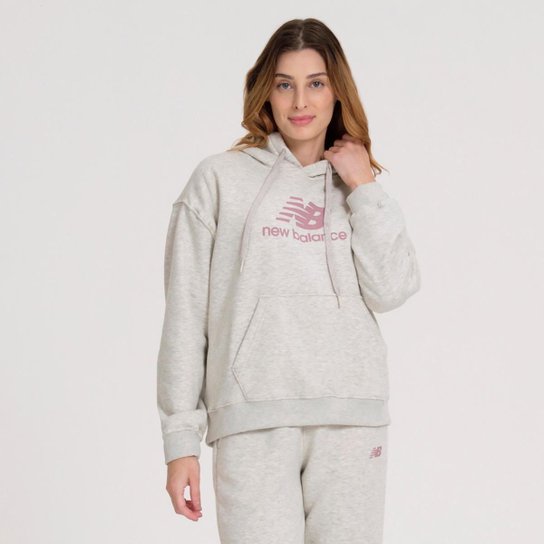 Casaco New Balance Com Capuz Essentials Feminino