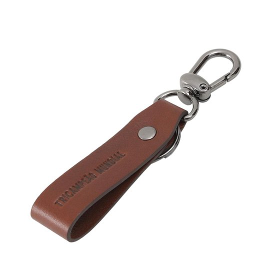 Chaveiro Couro São Paulo F.C Monocromático