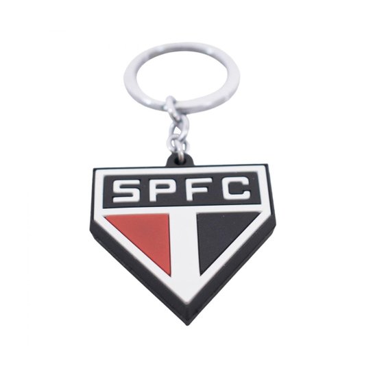 Chaveiro De Borracha Com Brasão De Time - São Paulo