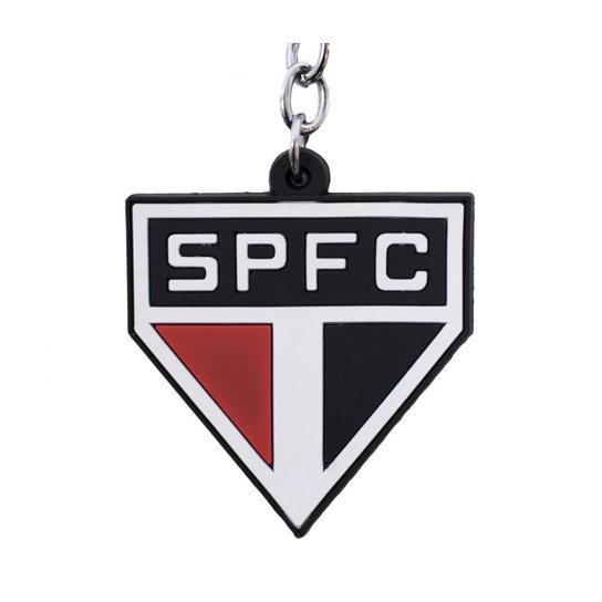 Chaveiro De Borracha Com Brasão De Time - São Paulo
