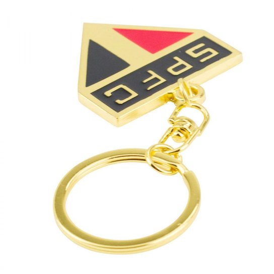 Chaveiro Dourado Escudo Time 4cm - São Paulo