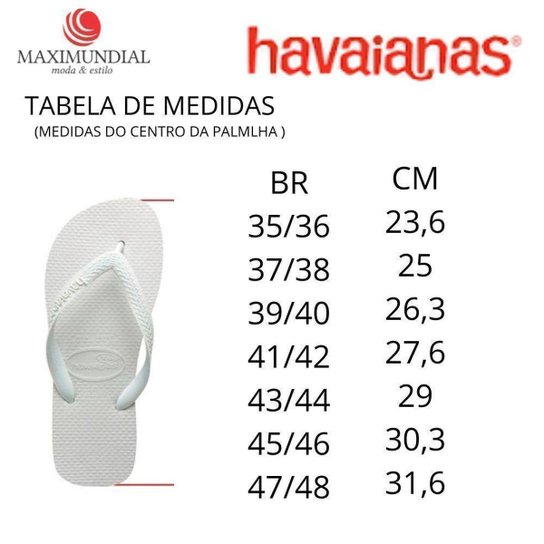 Chinelo Havaianas Masculino Time São Paulo 4148307