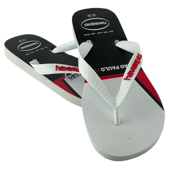 Chinelo Havaianas Masculino Time São Paulo 4148307