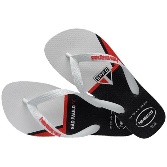 Chinelo Havaianas Masculino Top Times FC São Paulo Original