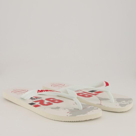 Chinelo Havaianas São Paulo Branco
