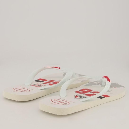 Chinelo Havaianas São Paulo Branco