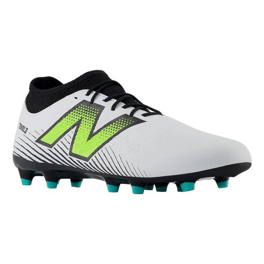 Chuteira Campo New Balance Teklea Magique V4+ Masculino Branco