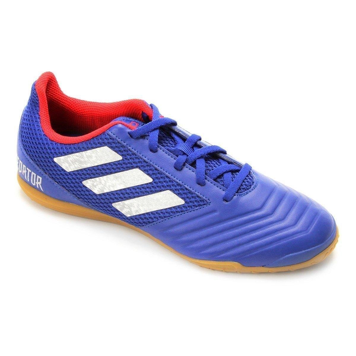 Tenis Adidas Predator Azules Chuteira Futsal Adidas Predator 19 IN