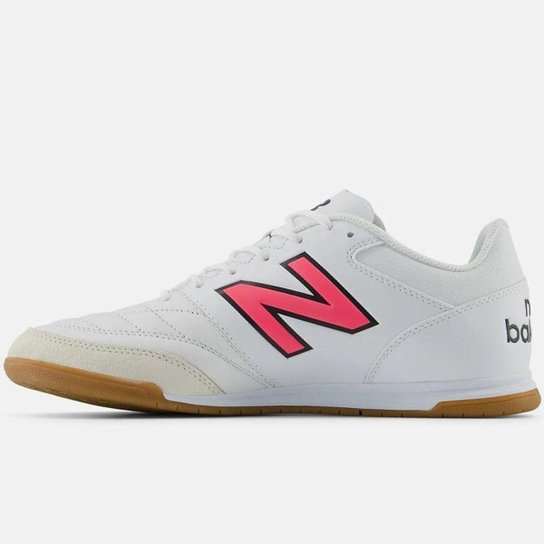 Chuteira Futsal New Balance 442 V2 Team IN Branca Masculina