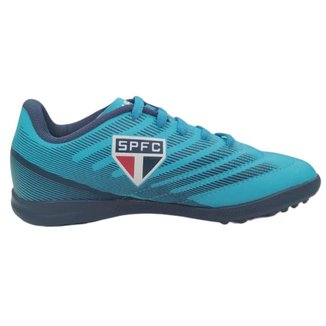 Chuteira Infantil São Paulo OXN Speed 4 Society Pro Pvc