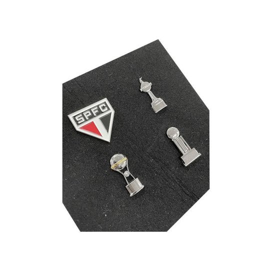 Coleção de Pins São Paulo Libertadores Oficial Conmebol