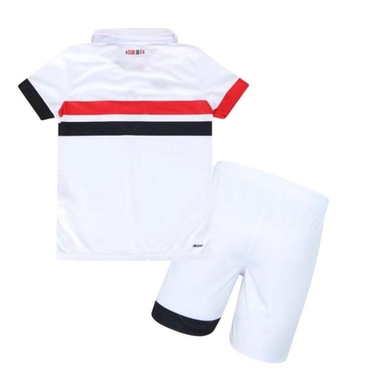 Conjunto New Balance São Paulo 2024/25 Infantil - Branco 4
