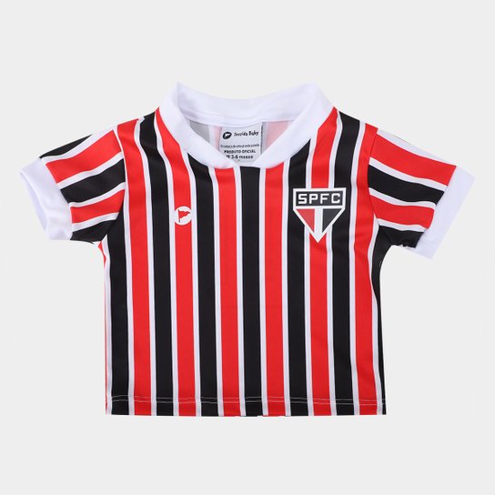 Conjunto São Paulo Infantil Sublimado Com 2 Peças