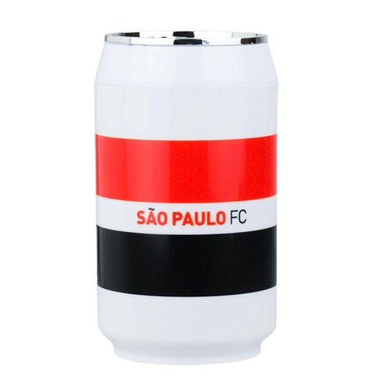 Copo Lata Plástico 280ml São Paulo Branco