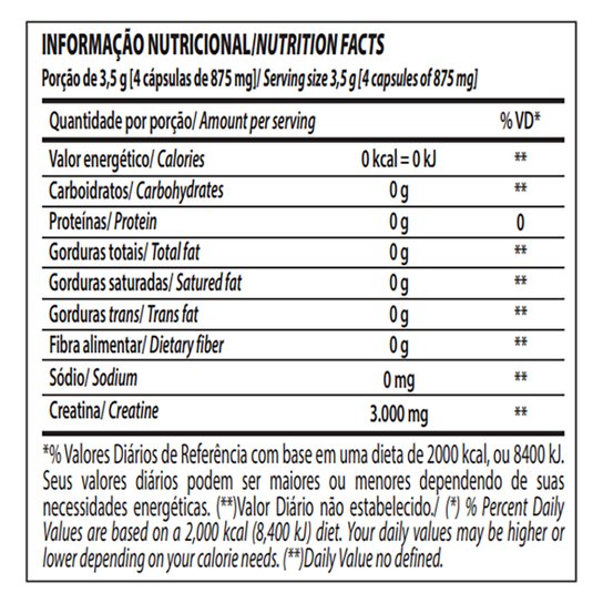 Creatina Reload Hardcore 60 caps - IntegralMédica