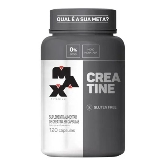Creatine Titanium 120 Cáps - Max Titanium