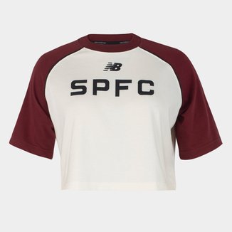 Cropped São Paulo 25/26 New Balance Feminino
