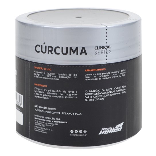 Cúrcuma New Millen - 120 Cáps