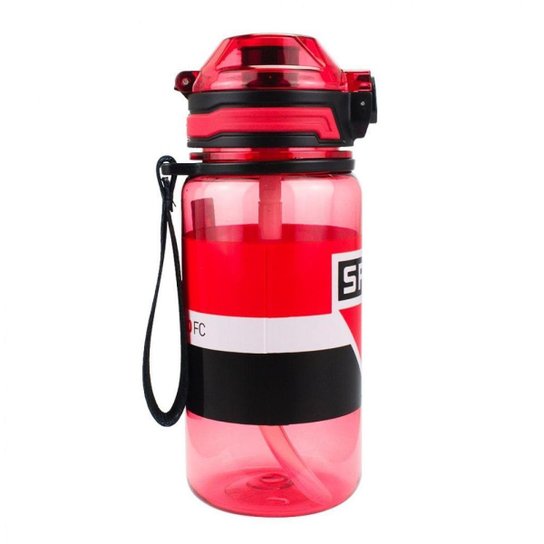 Garrafa Plástico Com Canudo 650ml - São Paulo