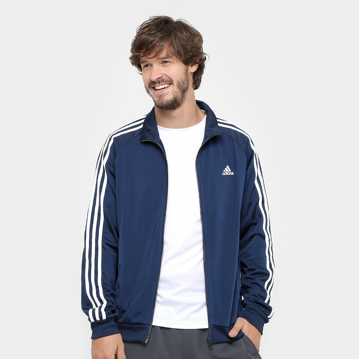 Blusa Moletom BlusÃ£o Masculino Adidas Jaqueta Adidas Aeroready