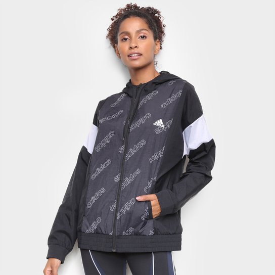 Jaqueta Corta Vento Adidas Fav Feminina