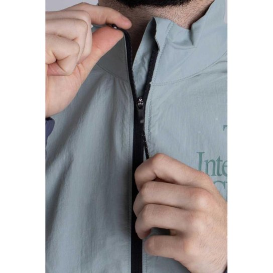 Jaqueta Corta Vento New Balance Impact Run Masculina Verde