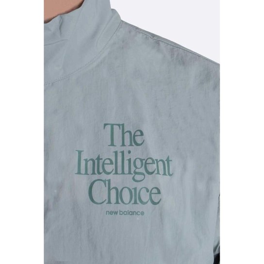 Jaqueta Corta Vento New Balance Impact Run Masculina Verde