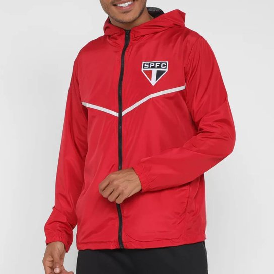Jaqueta Corta Vento São Paulo Avatar Vermelha