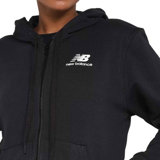 JAQUETA ESSENTIALS BASIC WJ31530B-BK - PRETO/BRANCO G